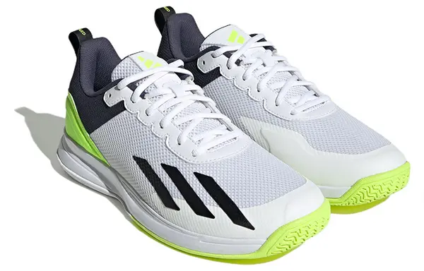 Кроссовки adidas COURTFLASH SPEED TENNIS SHOES 'White Lucid Lemon', белый — фото 3