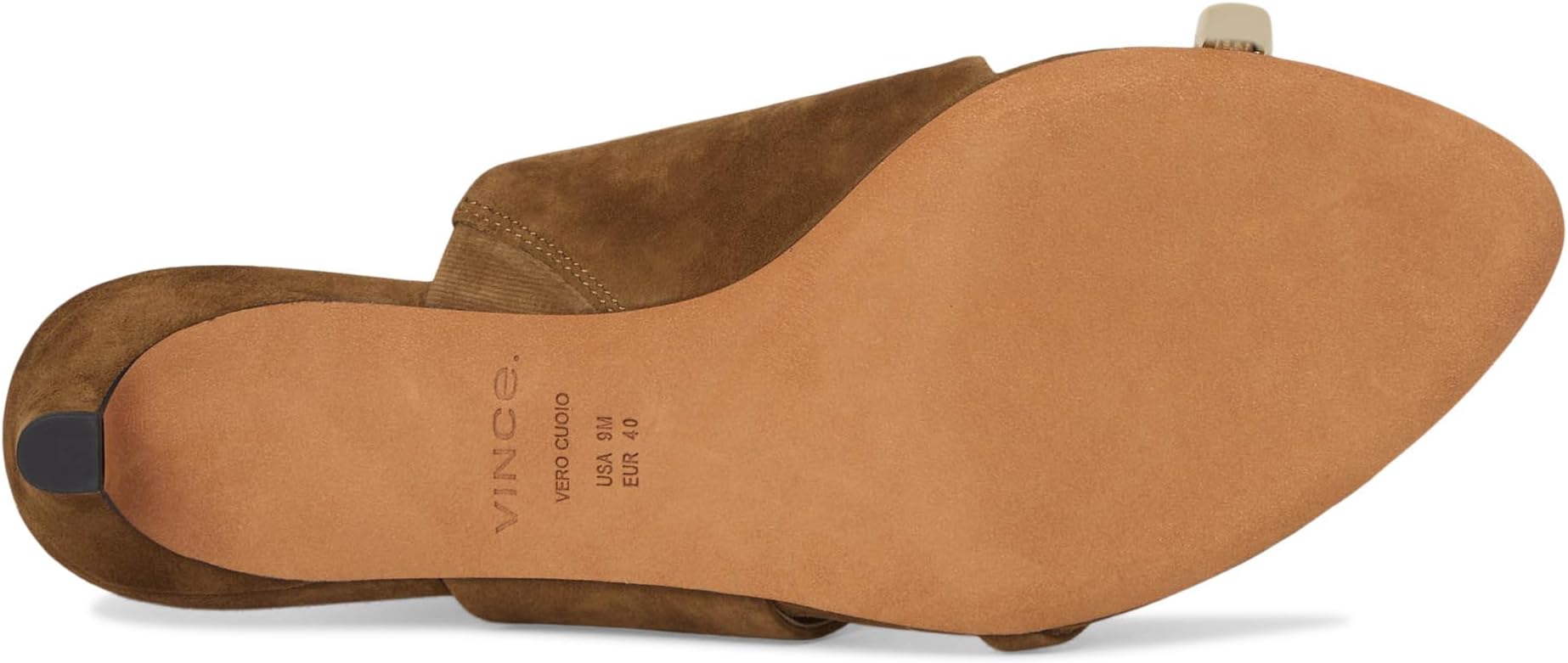 Туфли Vince Suzie Slide Sandals, цвет Elmwood — фото 3