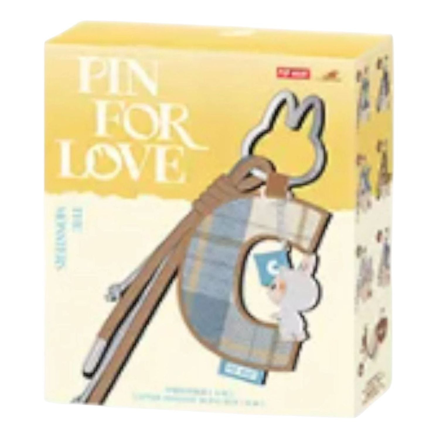 

Лабубу Pop Mart The Monsters Labubu Pin for Love Letter Pendant Sealed Case (A-M) (1 Blind Box)