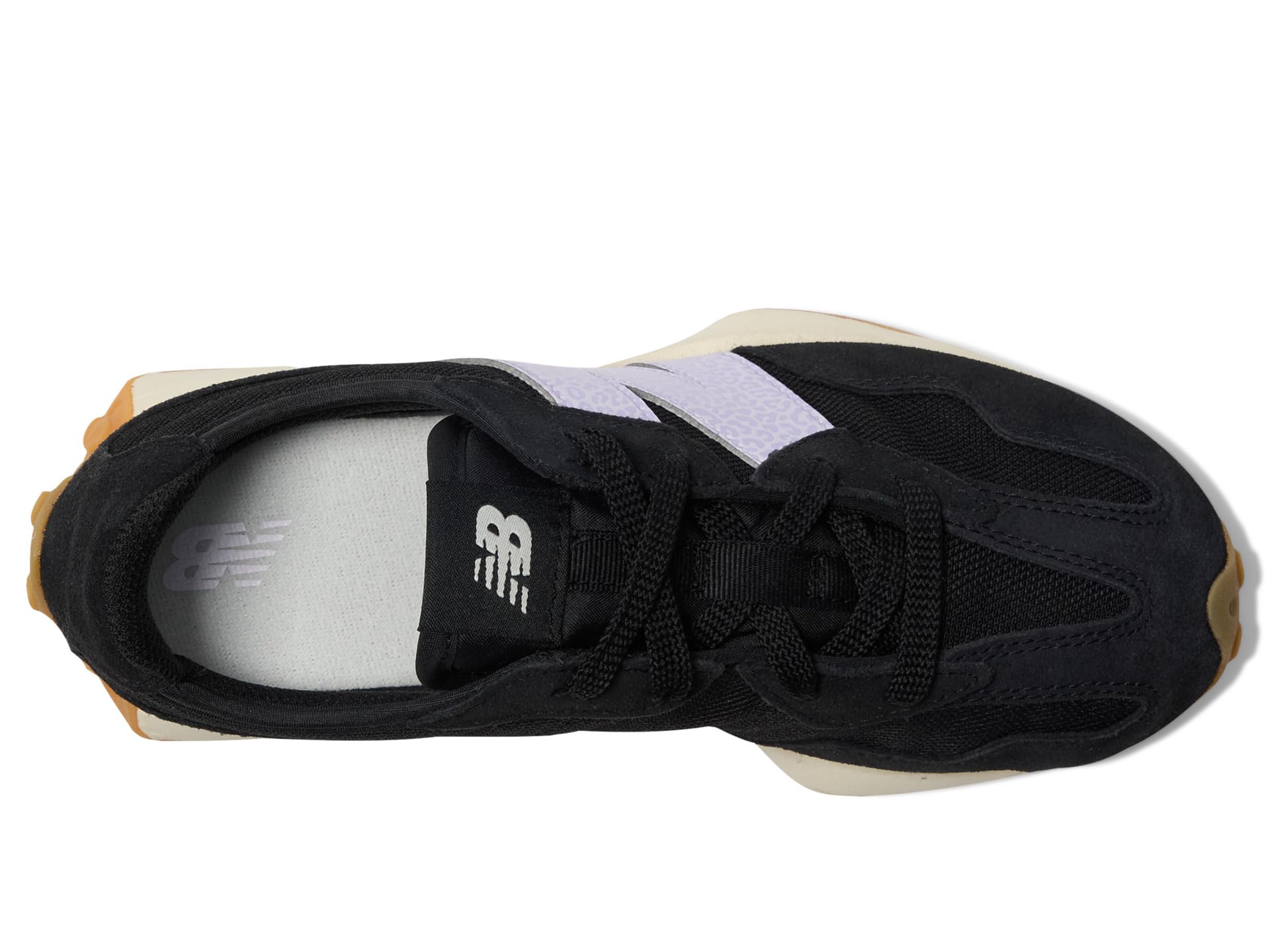 Кроссовки New Balance Kids 327, цвет Bright Lavender/Black — фото 2