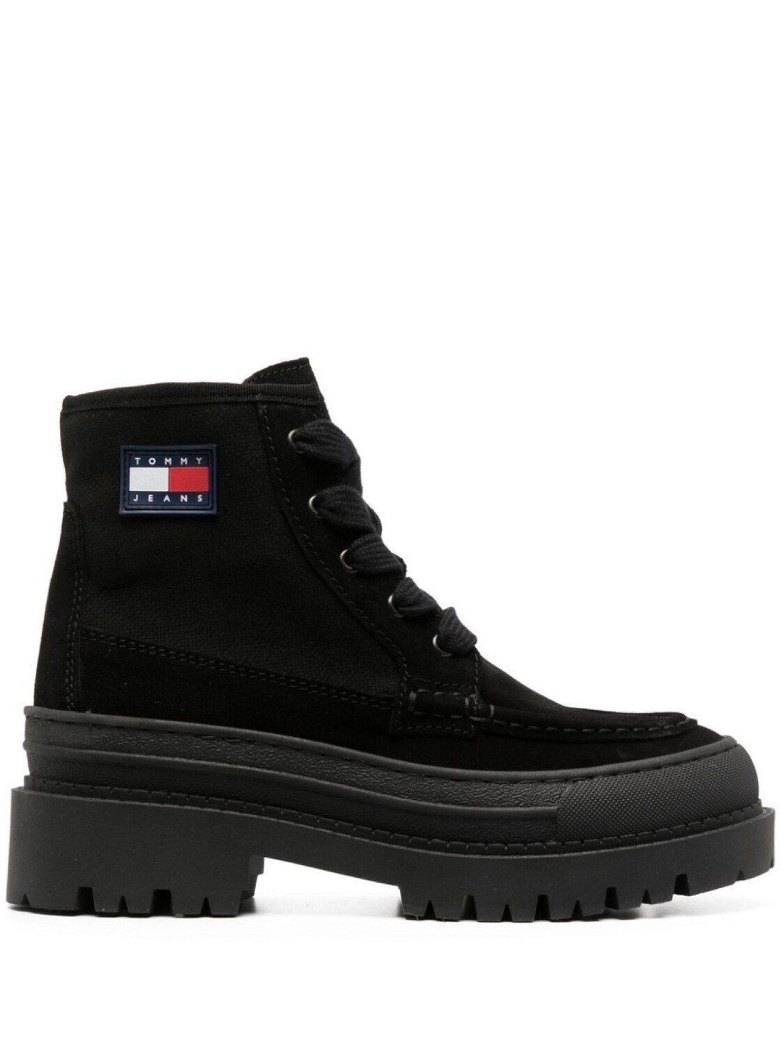 Tommy Jeans ботинки с нашивкой-логотипом, черный