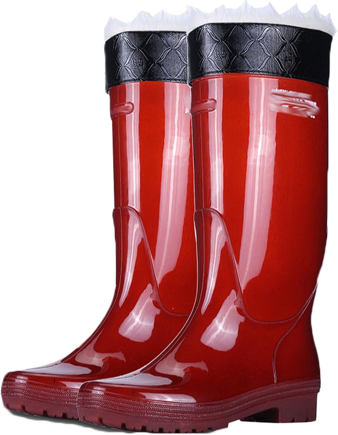 

Мужские водонепроницаемые ботинки QIANGAN с быстрой сушкой, противоскользящие для промышленной и горнодобывающей работы с подошвой из кожи коровы, коричневые ПВХ ботинки