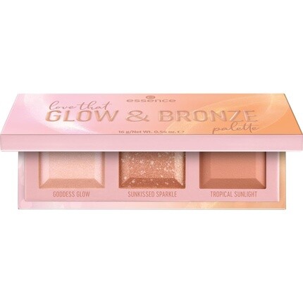 

Essence обожаю эту палетку хайлайтеров GLOW & BRONZE