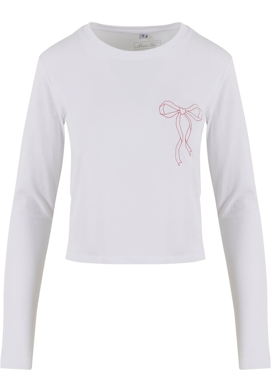 

Рубашка Miss Tee Bow Oneliner, белый