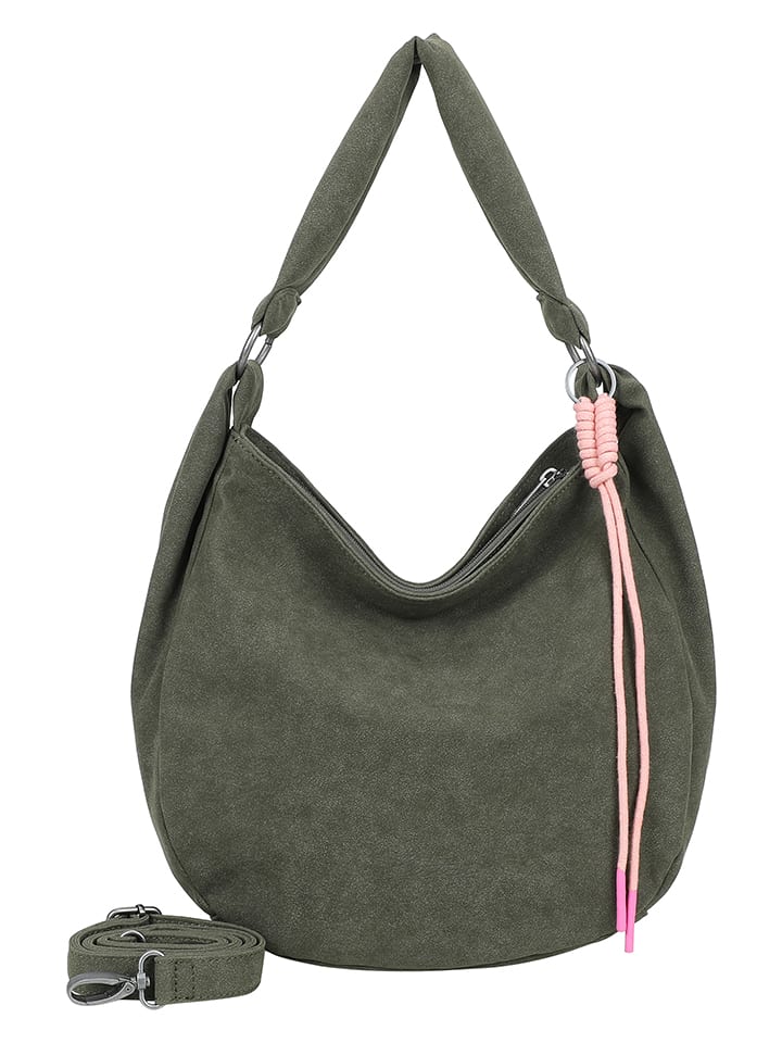 

Fritzi aus Preußen Сумка через плечо "Jacky" оливково-зеленого цвета - (Ш)29 x (В)31 x (Г)12 см