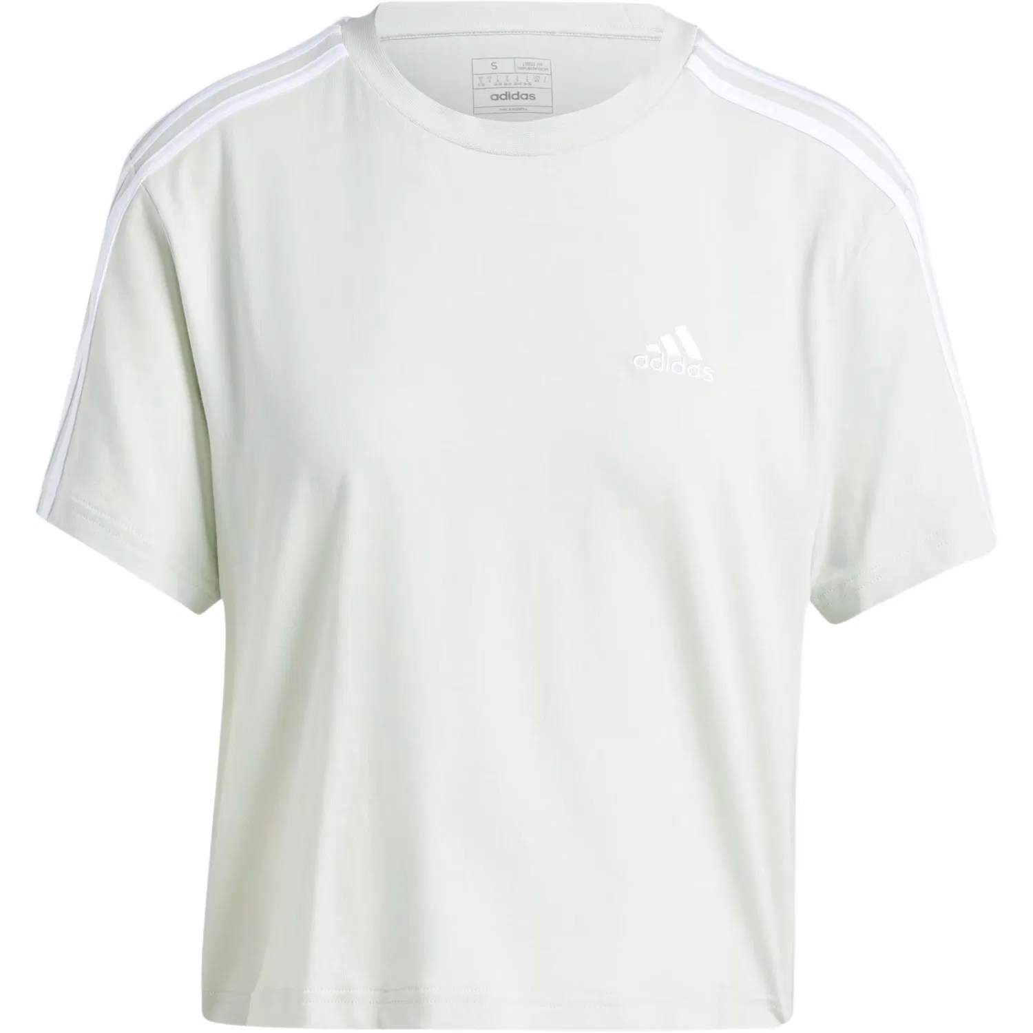 Футболка женская из льна Green Adidas, Linen Green