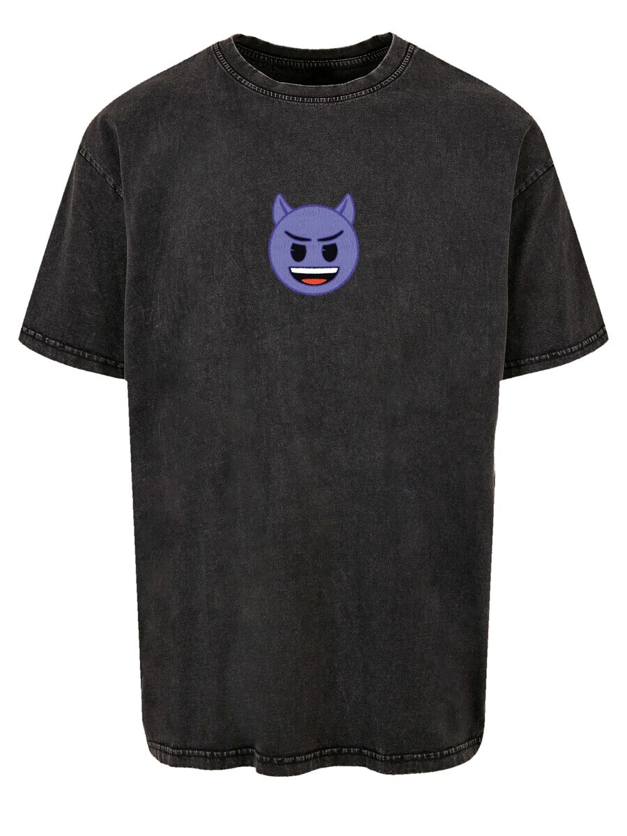 

Классическая футболка emoji couture Shirt Evil smiling furry, черный