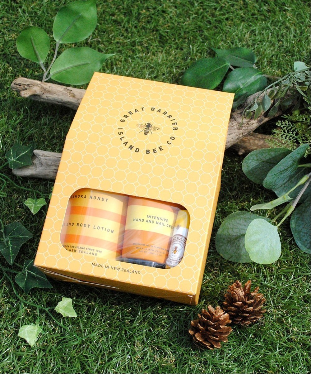 Набор GBI/Moisture [Крем для рук, лосьон для тела, бальзам для губ] Matakana Botanicals, orange