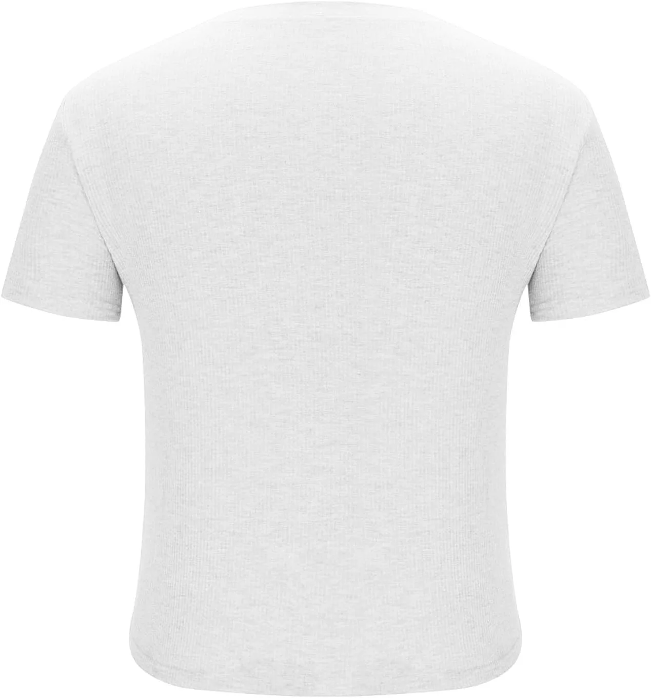 Мужская футболка Slim Fit V-образного выреза с коротким рукавом — фото 3