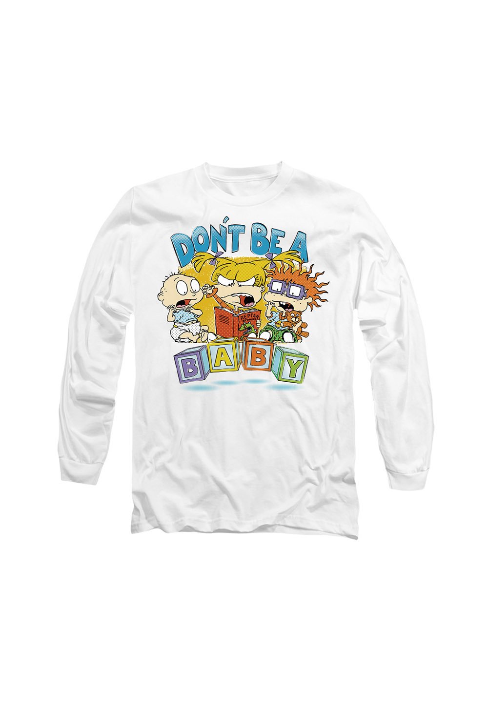 

Топ с длинными рукавами RUGRATS DON'T BE A BLOCKS Cotton Soul, белый