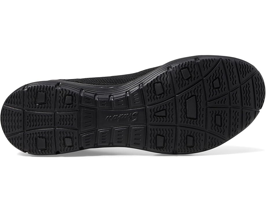 Туфли на плоской подошве SKECHERS Seager - Believe It Hands Free Slip-Ins, черный — фото 3