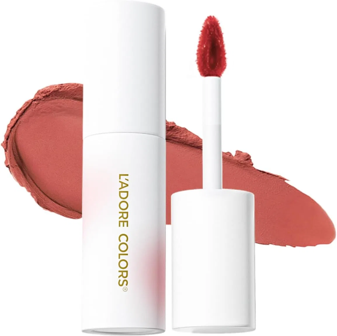 Матовый жидкий бальзам для губ L'adore Colors 513 Lychee Black Tea 2.5 г