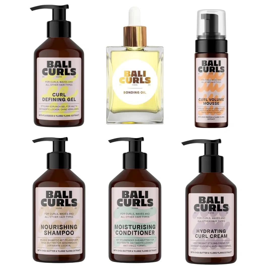 Набор для ухода за вьющимися волосами «Bali Curls» Bali Curls By Hank Ge