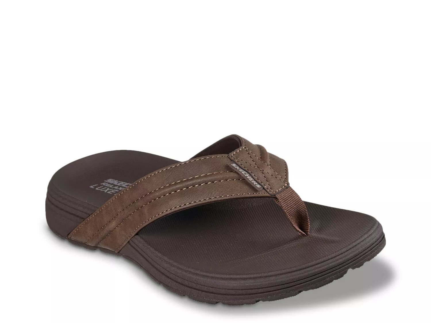 

Сандалии Skechers Relaxed Fit Patino Marlee Flip Flop, темно-коричневый