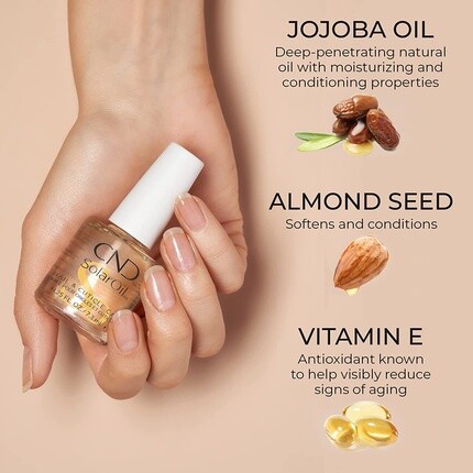 Кондиционер для ногтей и кутикулы Creative Nail Design Solar Oil, 7,3 мл, Cnd — фото 2