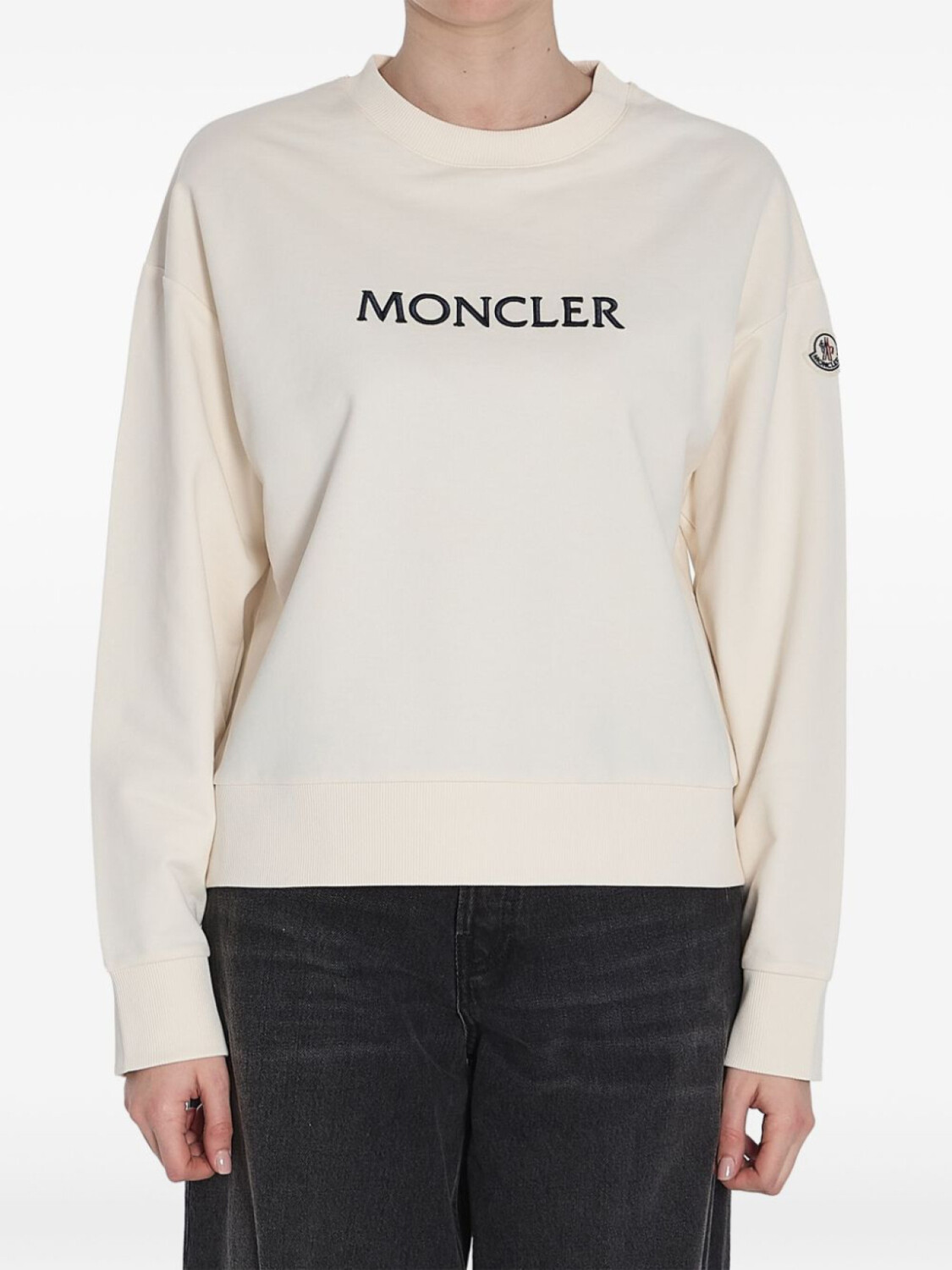 

Толстовка с логотипом Moncler, белый