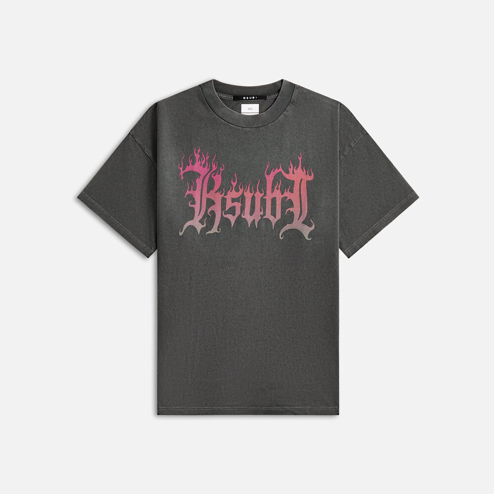 

Футболка Ksubi Fuego Ekcess Tee, цвет Charcoal