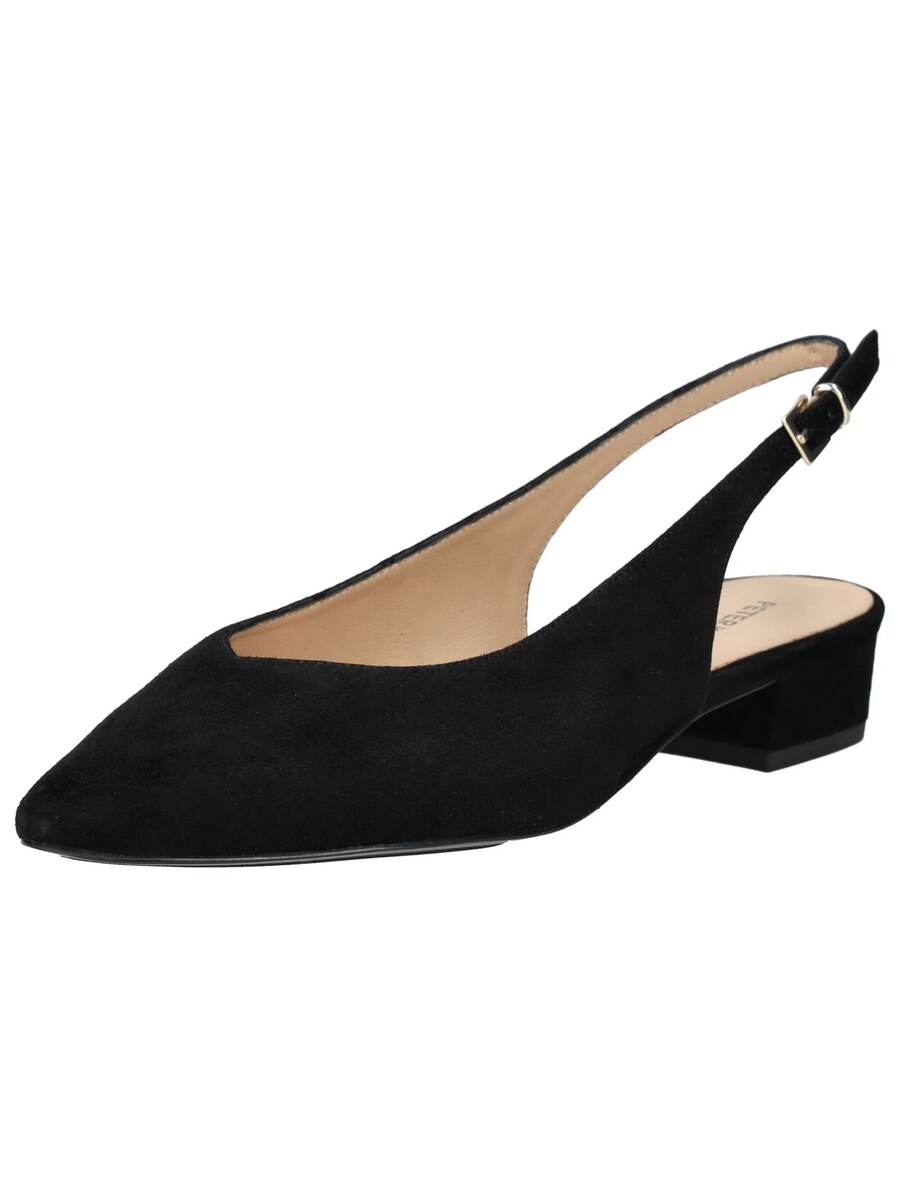 Туфли-лодочки с открытой пяткой PETER KAISER, Black