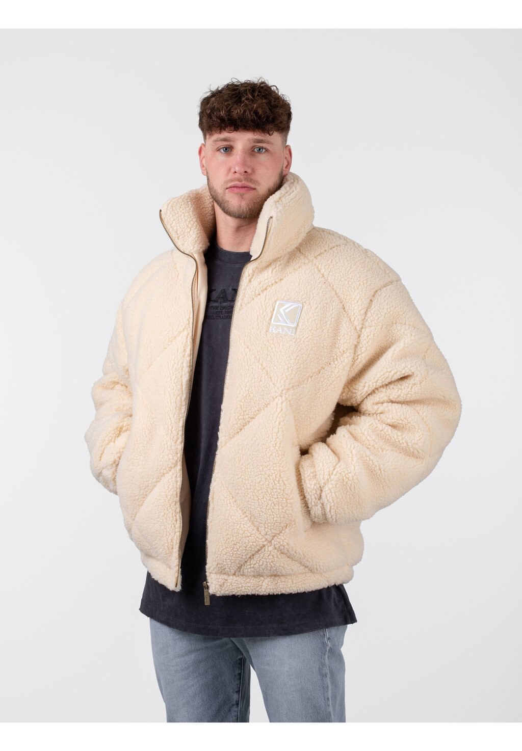 

Зимняя куртка Karl Kani, цвет light sand