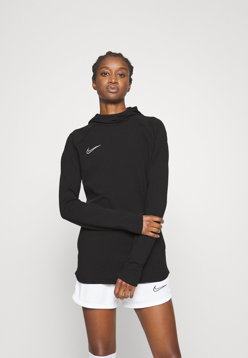 

Рубашка с длинным рукавом Nike, черно-белый