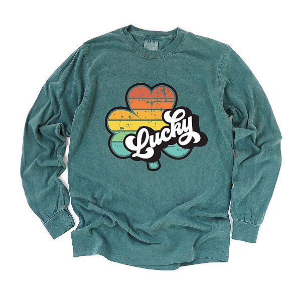 

Ретро лакки разноцветный лонгслив Simply Sage Market, Blue Spruce