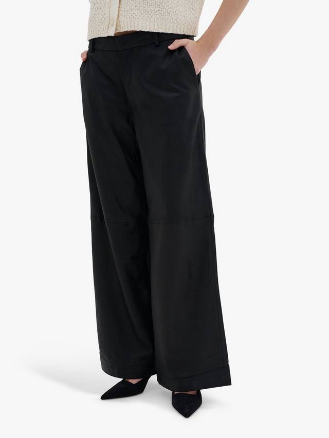 

Кожаные брюки gitta MY ESSENTIAL WARDROBE, черный