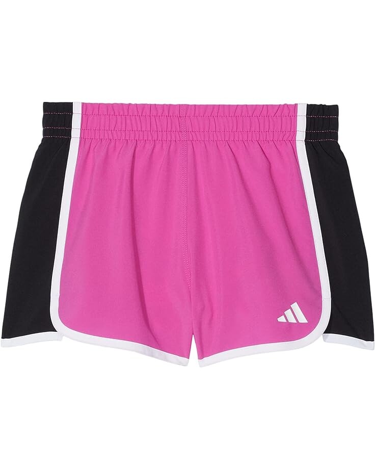 

Шорты Adidas Color-Block Pacer Shorts, цвет Bright Pink