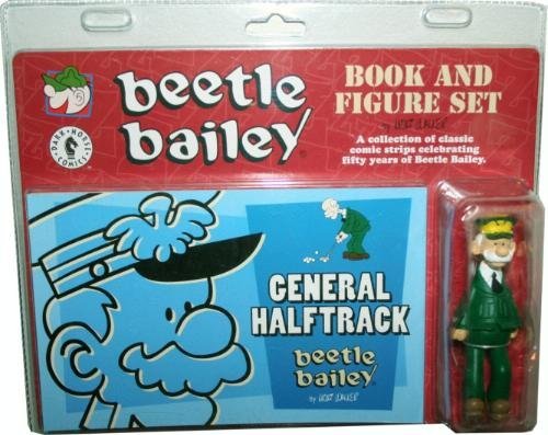 

Beetle Bailey General Halftrack Book and Figure Set (Dark Horse Comics)