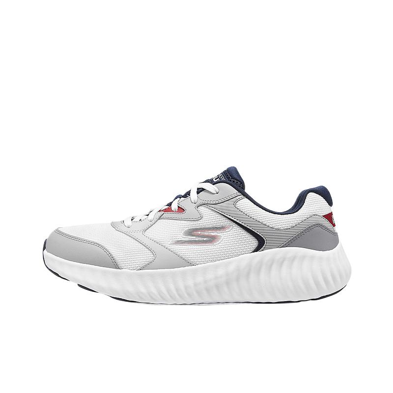 

Skechers Мужские кроссовки с низкой амортизацией, серо-синие