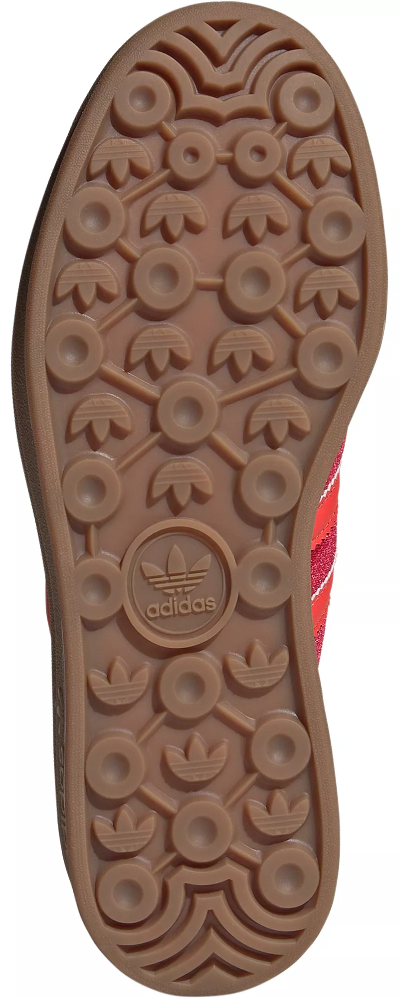 Женские кроссовки Adidas Originals Gazelle Bold, красный/желтый — фото 2