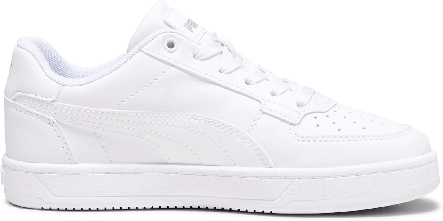 Детские кроссовки PUMA Kids Boys Caven 2.0 на шнуровке, повседневные - черные, белый/серебристый/черный — фото 3