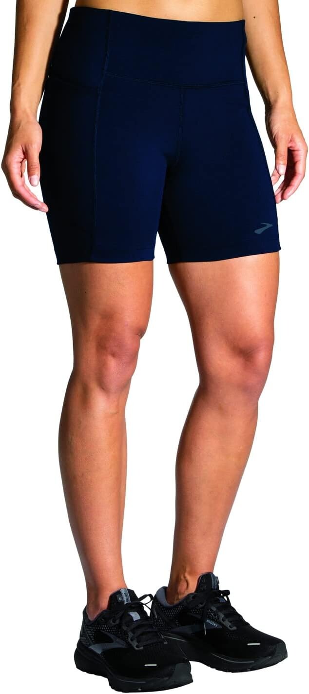 

Шорты Brooks Moment 5" Short Tights, темно-синий