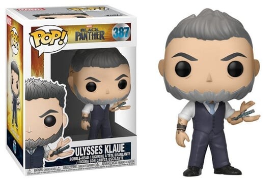

Funko POP! Marvel, коллекционная фигурка, Черная Пантера, Улисс Кло