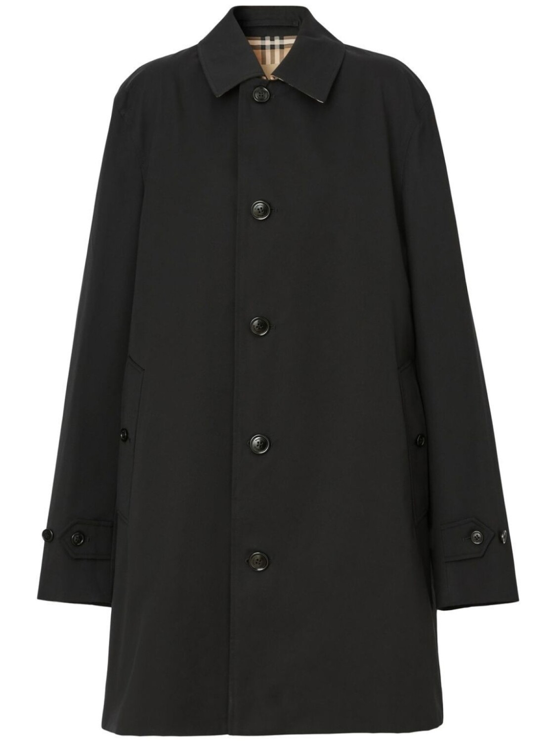 

Burberry пальто The Paddington Heritage, черный