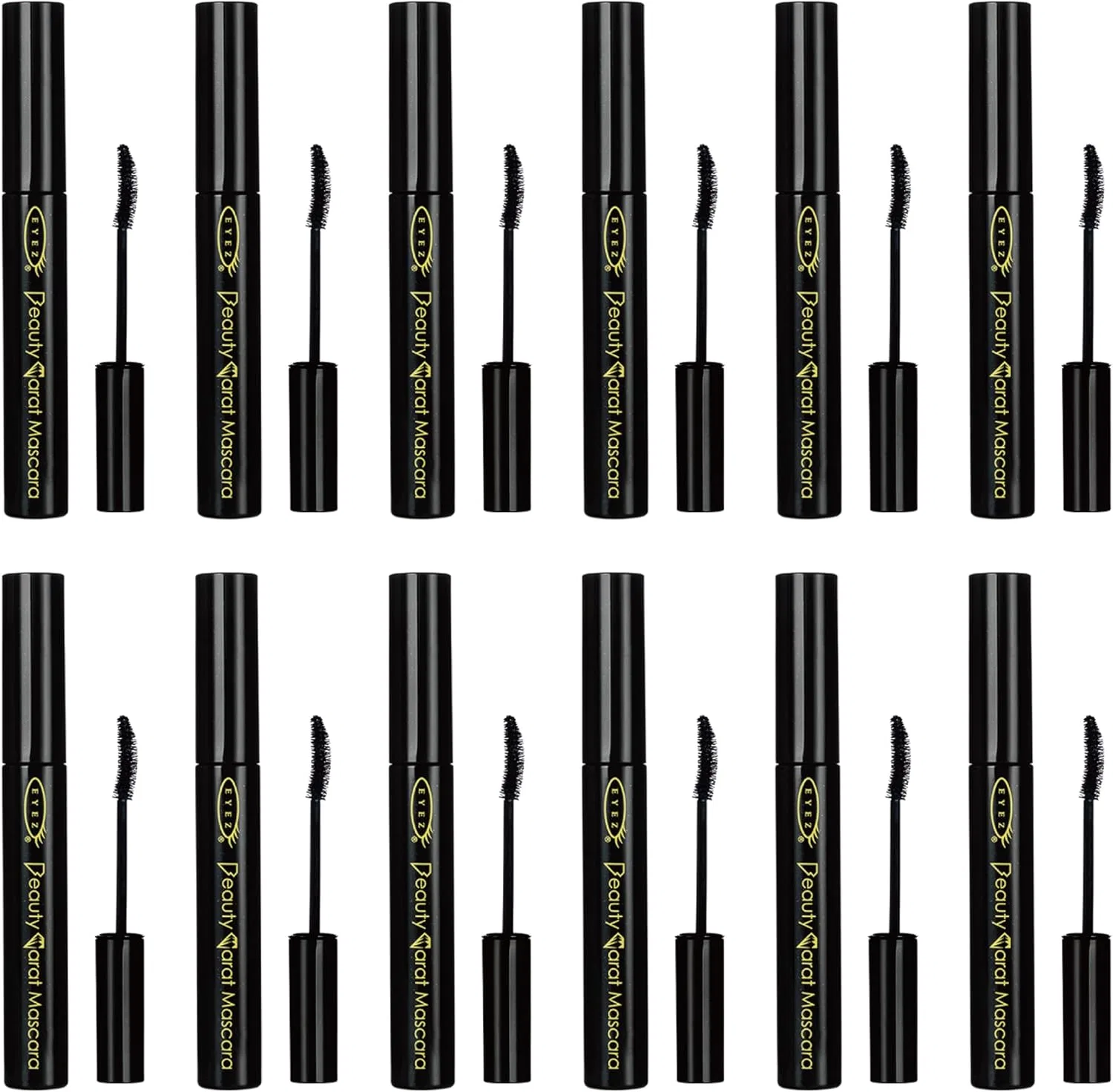 Тушь для ресниц EYEZ Beauty Carat Mascara Long, набор 12 шт, 5.5 г Kate Of Tokyo Foula Store