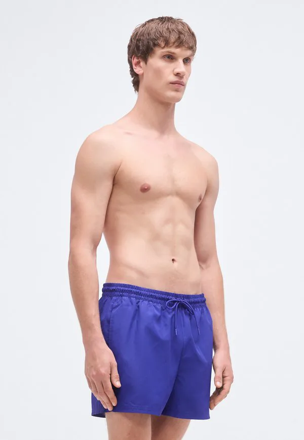 Плавки с поясом на шнуровке и графическим монограммом. Calvin Klein Swimwear, Blue River Fog — фото 4