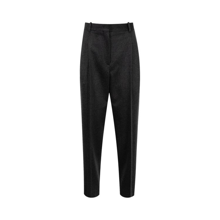 

Брюки The Row Richelle Pant Charcoal Melange, серый