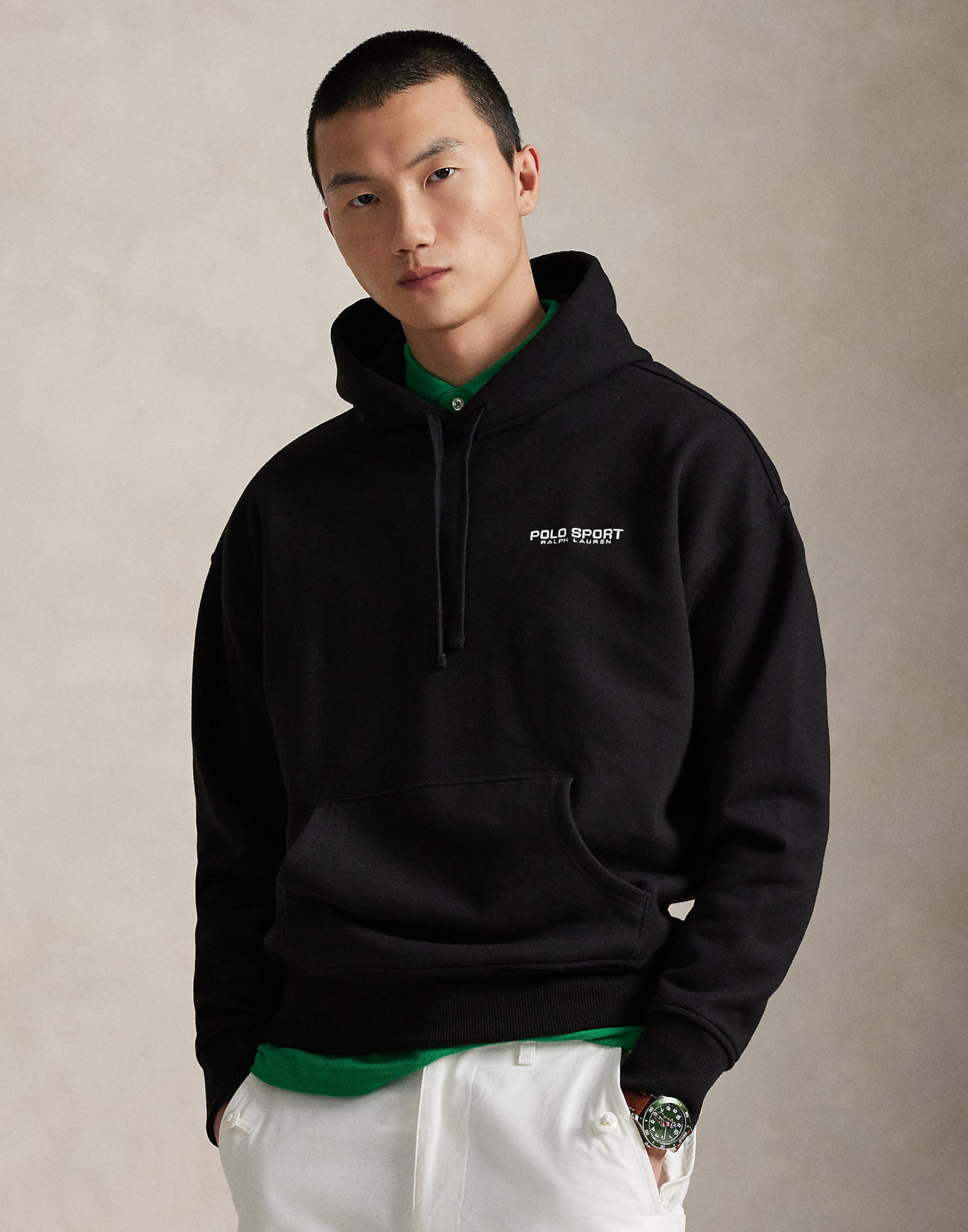 Polo Ralph Lauren Толстовка в черном цвете — фото 3