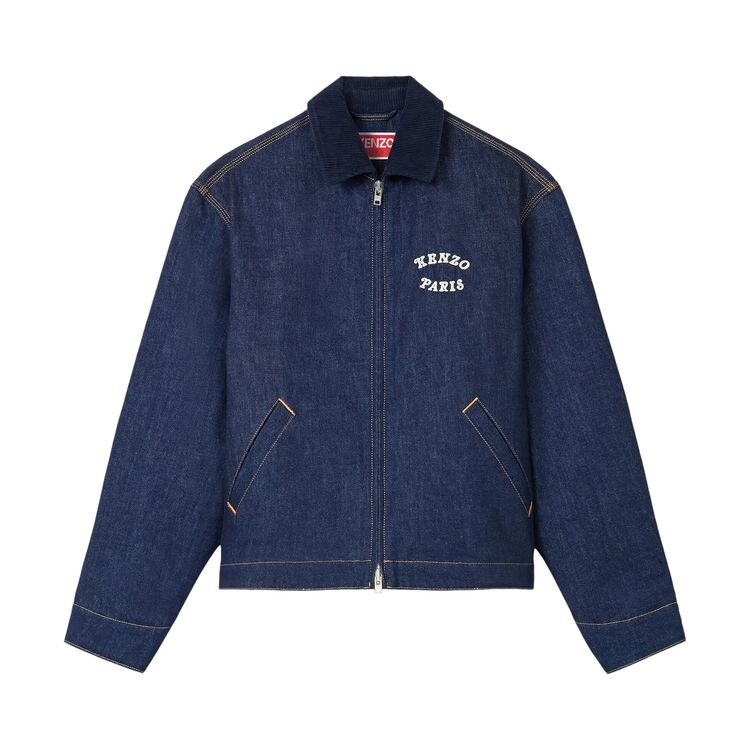 

Куртка Kenzo Verdy Padded Workwear Jacket Rinse Denim, синий