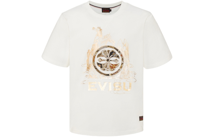 

Футболка мужская Evisu, цвет Brick