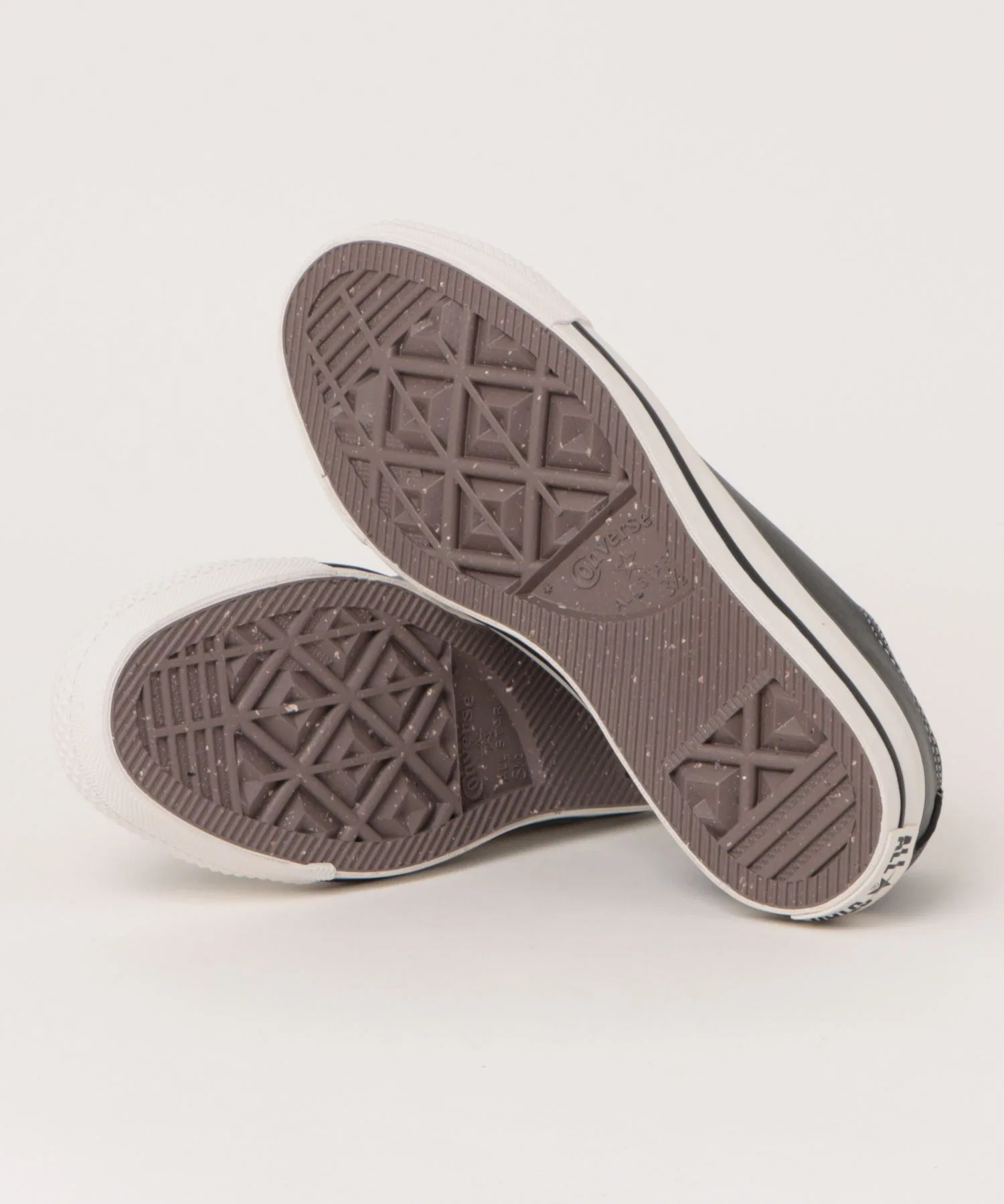 Мужские кожаные кроссовки Converse LEATHER AS (R) OX чёрные — фото 4