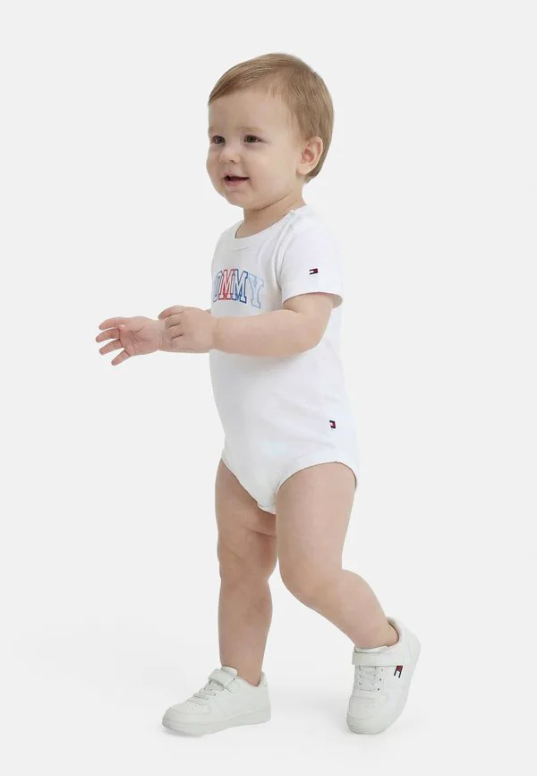 Футболка с коротким рукавом и логотипом Tommy Hilfiger, White