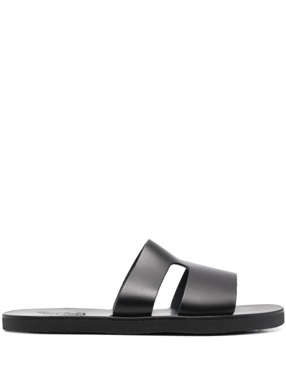 

Ancient Greek Sandals шлепанцы Apteros с вырезами, черный