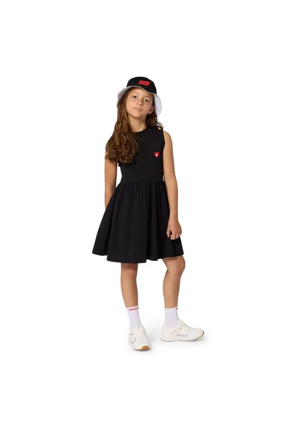 Трикотажное платье Hugo Kids, Black