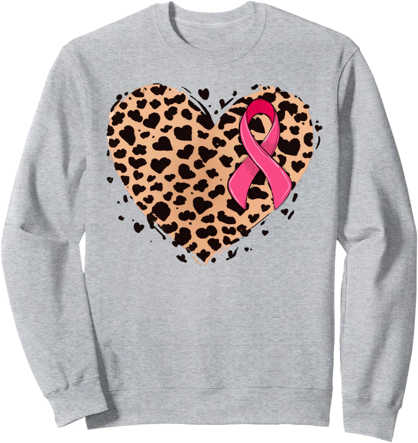 

Толстовка с розовой лентой в поддержку борьбы с раком груди, с принтом гепарда и леопарда в виде сердца Cheetah Leopard Heart Breast Cancer Pink Ribbon,, Розовый, Толстовка с розовой лентой в поддержку борьбы с раком груди, с принтом гепарда и леопарда в 