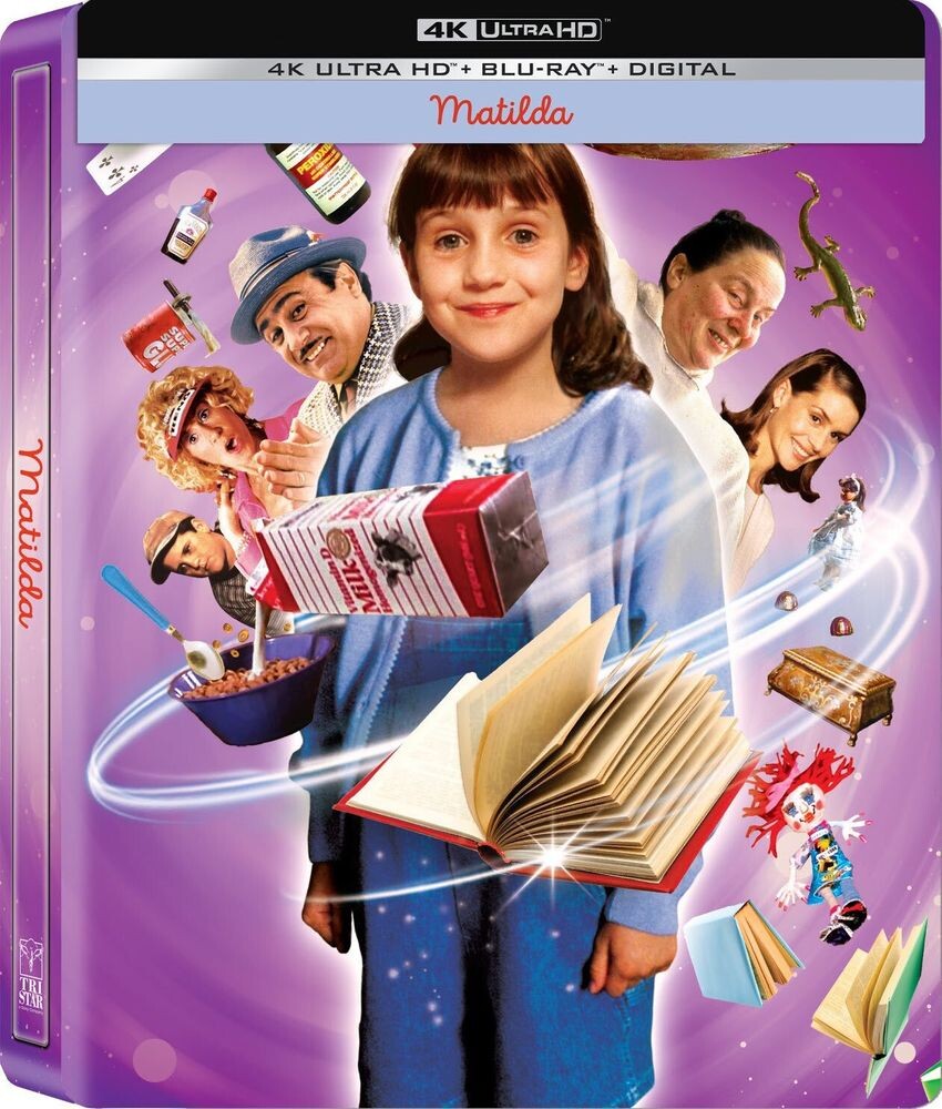 

Диск 4K UHD Matilda [1996] (Steelbook)