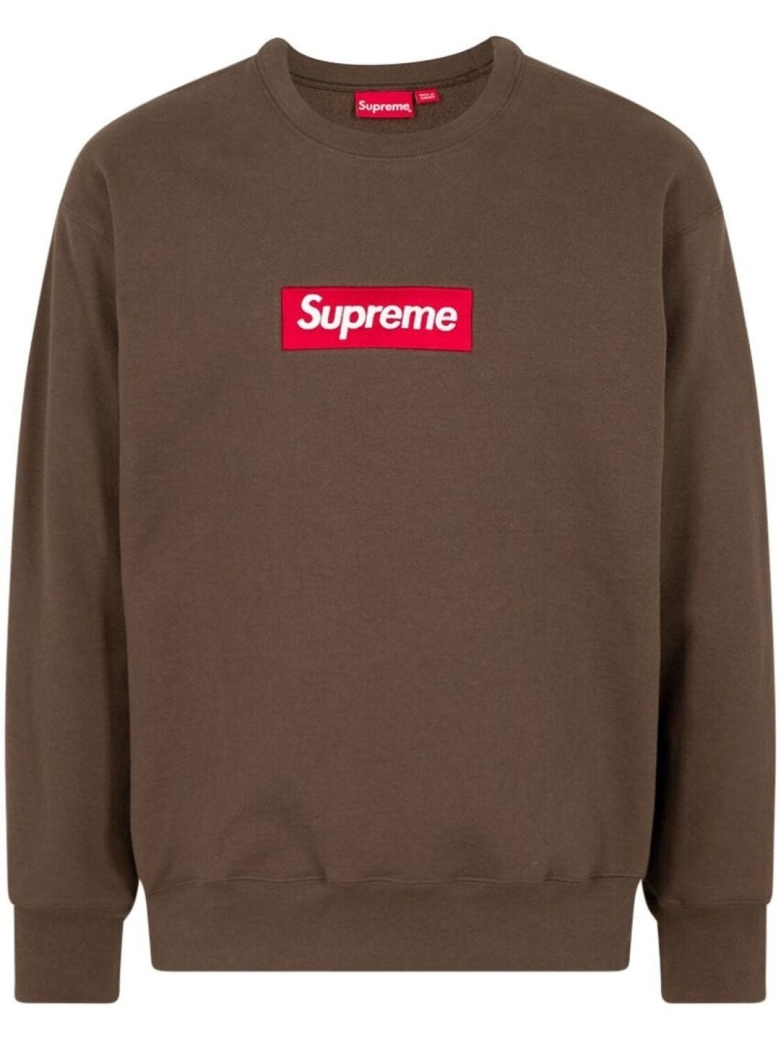 

Supreme толстовка с логотипом, коричневый