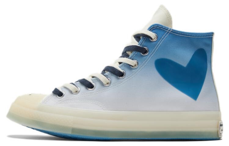 

Кроссовки Converse 1970s Canvas Shoes Unisex High-Top Blue, Синий, Кроссовки Converse 1970s Canvas Shoes Unisex High-Top Blue