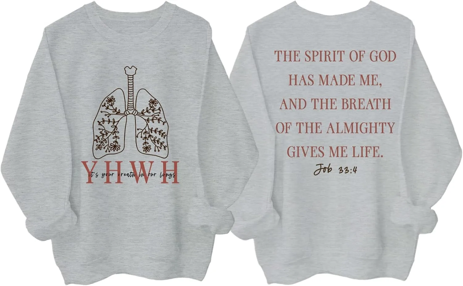 

Толстовка YHWH с длинным рукавом