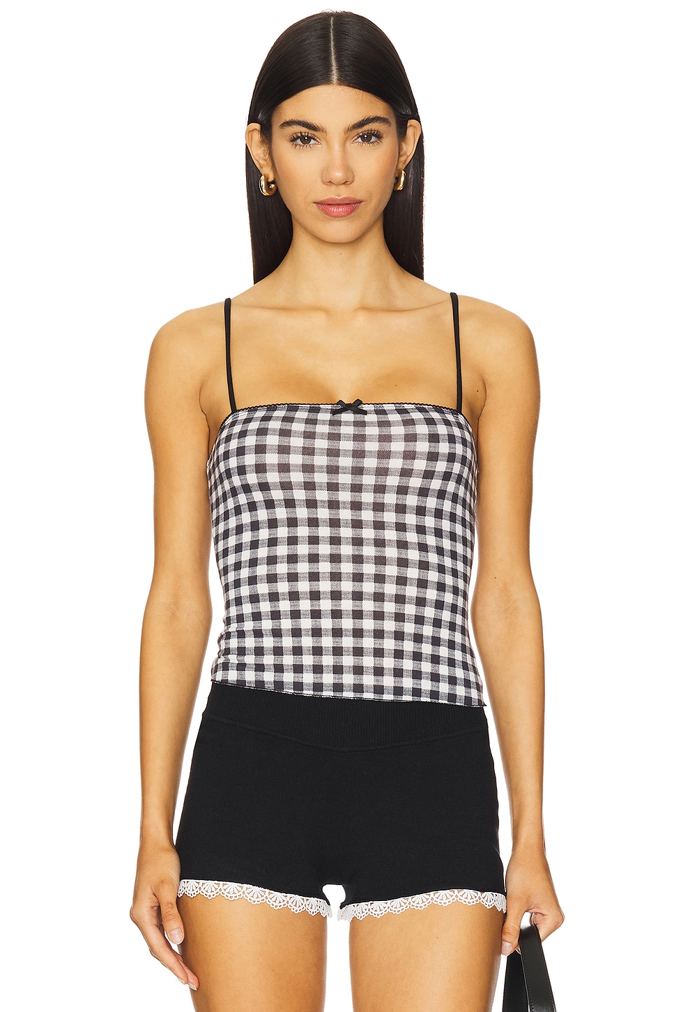 

Топ Arwyn от More To Come, black gingham